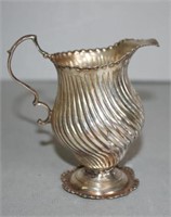 George III sterling silver cream jug