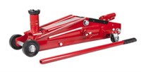 BIG RED 3 TON TROLLEY JACK WITH EXTENDED HEIGHT