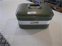 Vintage Green Cosmetic Suitcase