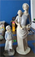 Lladro Young Boy With Sailboat No Damage Found,