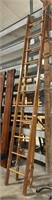 12ft Wooden Extension Ladder.