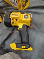 DeWalt 20v jobsite led spotlight