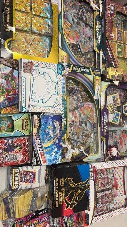 Large Variety Pokemon Sets + Cards