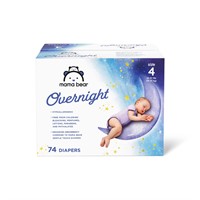 Amazon Brand - Mama Bear Overnight Diapers, Hypoal