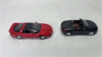 Pontiac Firebird and Audi TT roadster models