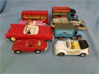 8 Collectible Toy Vehicles