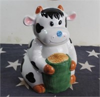 Ceramic Dairy Cow Cookie Jar
