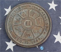 University of Nebraska Cast Iron Seal