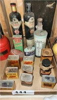 LOT VTG. METAL SPICE CONTAINERS & OTHER PRODUCTS