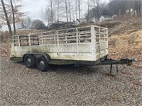 16FT OPEN BED TRAILER