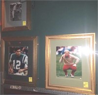 FOUR FRAMED PHOTOS