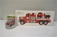 Hess Fire Truck and Glass