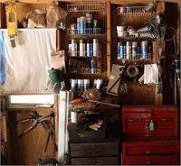 Tools Chest w/ Tools/ Welding Helmet ++