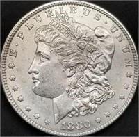1880-P US Morgan Silver Dollar BU