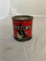 MD 273A Red Sailboat Pint Oyster Can