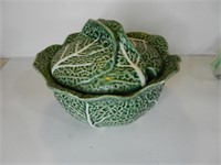 Lettuce Pottery / Ceramic Bowl