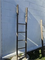 16 x 78" High Wooden Display Ladder