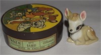 Wade Disney Hat Box Bambi No 5 Figure with Case