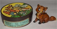 Wade Disney Hat Box Fox & The Hound Tod Figure