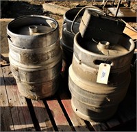 3 Coors Kegs