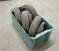 Assorted Hard Rubber Wheels
