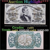***Auction Highlight*** US Fractional Currency 25c