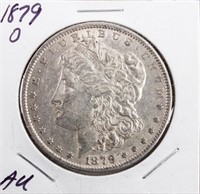 Coin 1879-O  Morgan Silver Dollar AU
