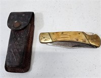 Vintage Old Smoky Folding Lock Knife, Pakistan