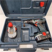 Bosch 178V Drill, Two Batteries and Hardcase, no