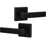 New black Matte door handle set/ dummy handles