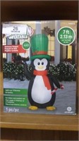 Inflatable Penguin Christmas Decoration