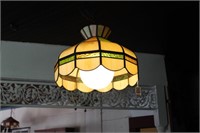 Stained Glass Hanging Lamp