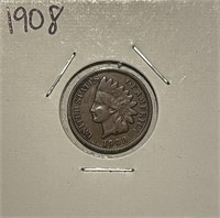 US 1908 Indian Cent