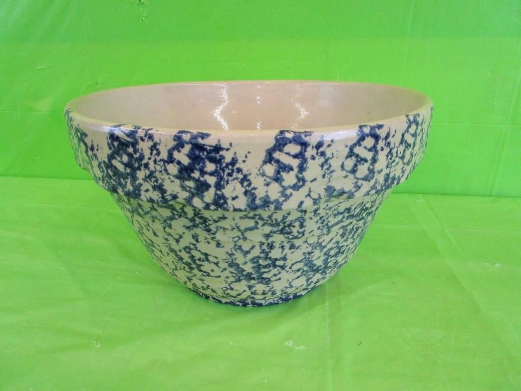 R Ransbottom Spongeware Bowl Roseville OH