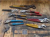 Lot of Assorted Channel Lock Pliers