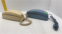 2-VINTAGE PUSH BUTTON PHONES(CAN BE WALL MOUNTED)