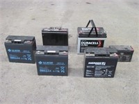 (6) Misc Batteries