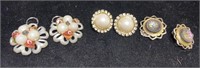 6pc Vintage earrings
