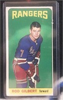 1964 Topps #24 Rod Gilbert Hockey Card