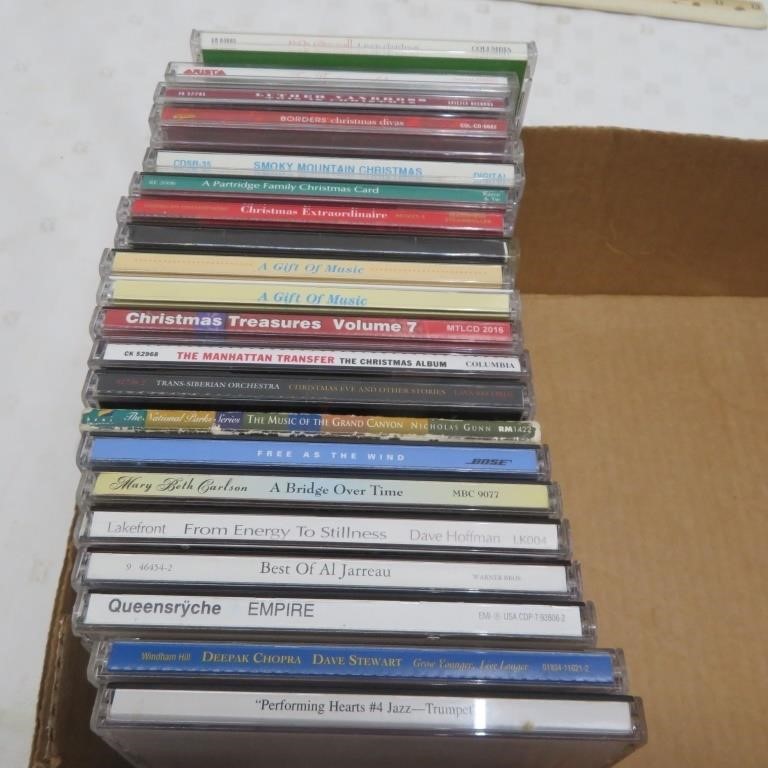 CD's - Assorted Genres - 20 Items