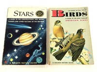 A Golden Nature Guide book to Birds and Stars