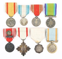 WWI - WWII JAPANESE MEDALS LOT OF 6