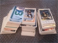 NHL STICKERS LOT- MOSTLY 1991 - ABOUT 250 TOTAL