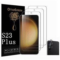 OttarScreen Galaxy S23 Plus Screen Protector, 3 Pa