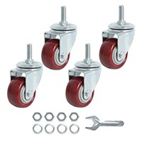 Finnhomy Swivel Caster Wheels 2 Inch Heavy Duty Th