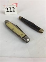 TWO POCKETKNIVES SOME CORROSION