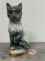1967 Empty Jim Beam kitty cat decanter