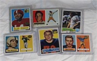 (6) TOPPS ARCHIVES FOOTBALL CARDS