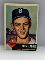1953 Topps #14 Clem Labine Brooklyn Dodgers