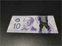 Canadian 10$ Bank Note 2013